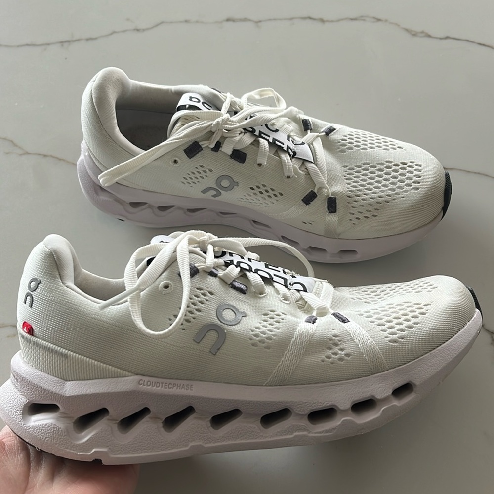 On Running Women's White Cloudtec Sneakers